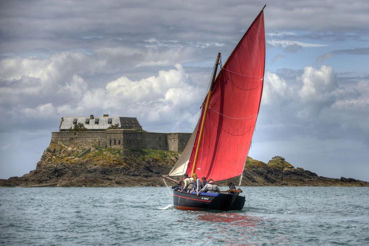 Saint Malo, L'Amiral, Vue Mer Apartamento Exterior foto