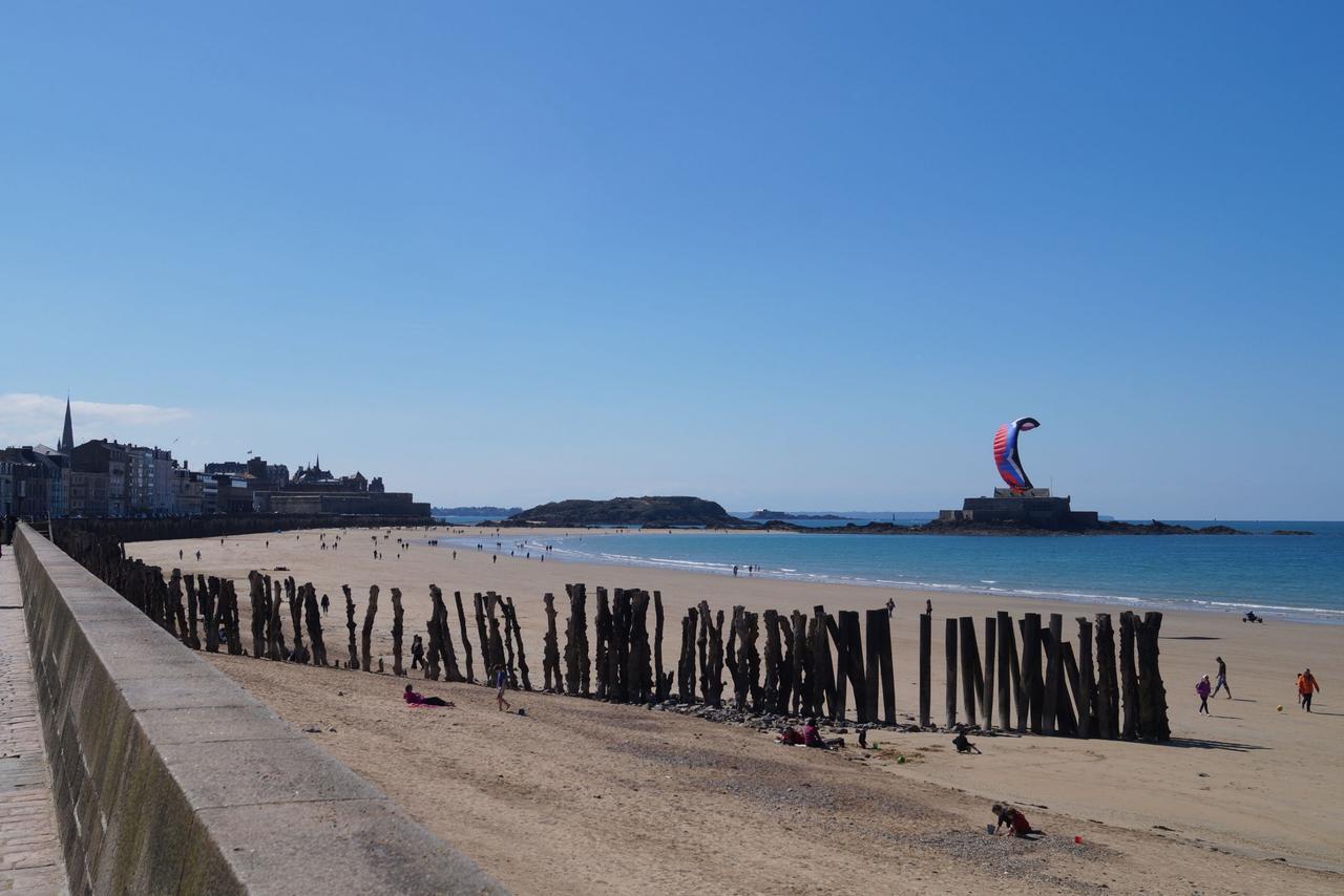 Saint Malo, L'Amiral, Vue Mer Apartamento Exterior foto